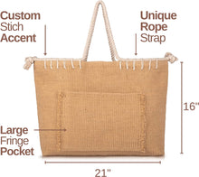 Load image into Gallery viewer, Xl - Tulum Beach Tote
